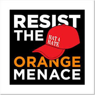 Resist Hate, Resist Trump Posters and Art